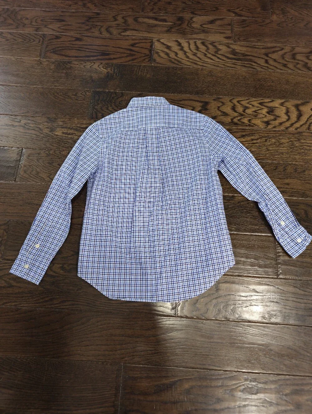 Polo Ralph Lauren Button Down Long Sleeve, Natural Stretch, Size M 10-12
